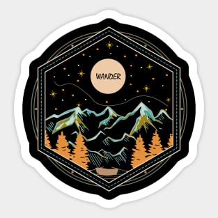 Wander Sticker